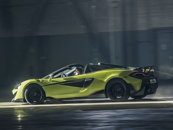 McLaren 600LT Spider: une supercar découvrable aux performances extrêmes