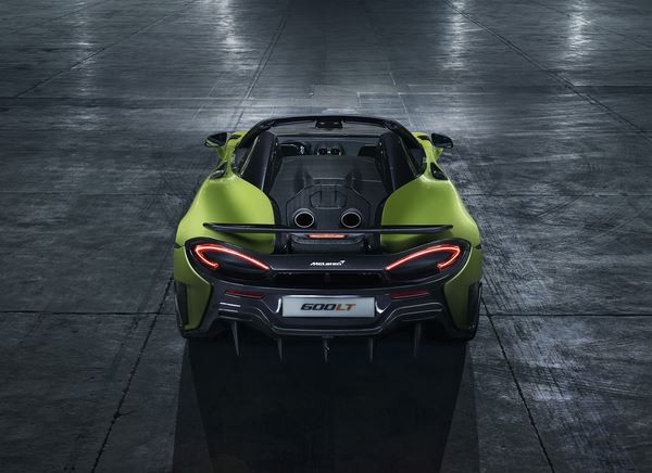 McLaren 600LT Spider: une supercar découvrable aux performances extrêmes