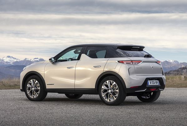 La DS 3 Crossback E-Tense électrique revendique une autonomie de 320 km WLTP