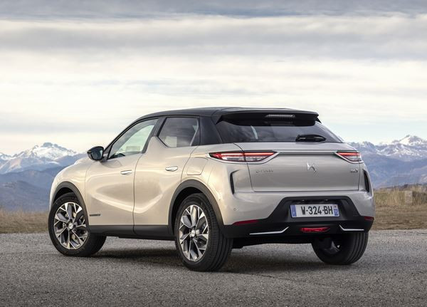 La DS 3 Crossback E-Tense électrique revendique une autonomie de 320 km WLTP