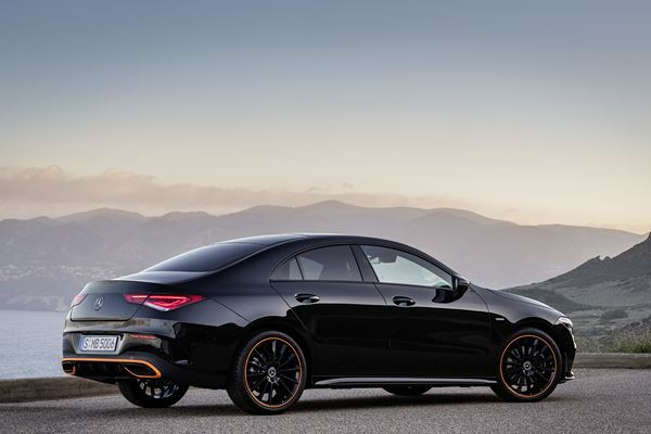 Le Mercedes-Benz CLA Coupé affiche un design épuré