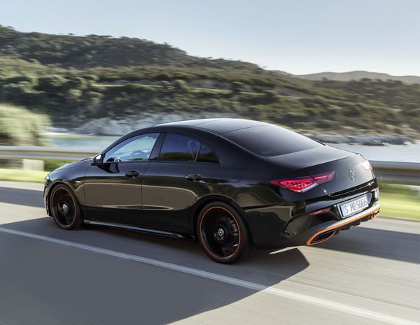 Le Mercedes-Benz CLA Coupé affiche un design épuré