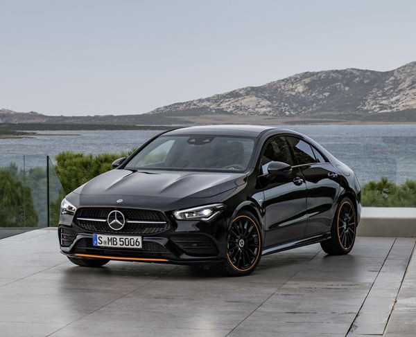 Le Mercedes-Benz CLA Coupé affiche un design épuré
