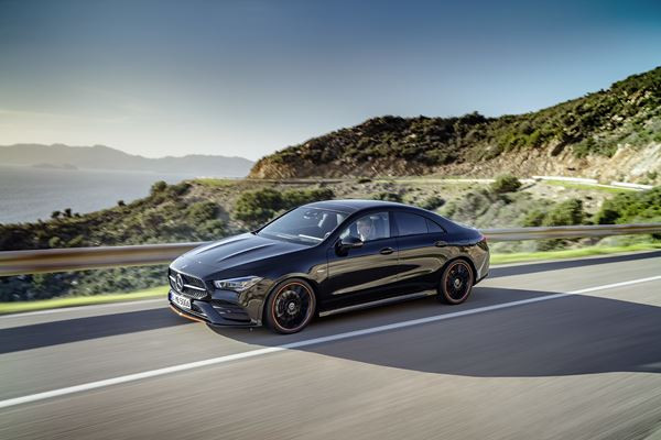 Le Mercedes-Benz CLA Coupé affiche un design épuré