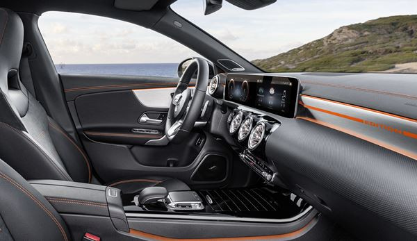 Le Mercedes-Benz CLA Coupé affiche un design épuré