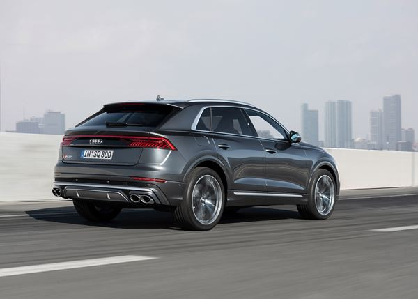 L'Audi SQ8 TDI embarque un diesel V8 biturbo de 435 chevaux