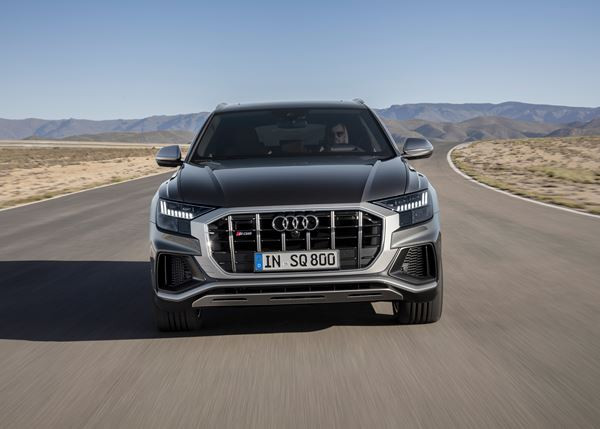 L'Audi SQ8 TDI embarque un diesel V8 biturbo de 435 chevaux