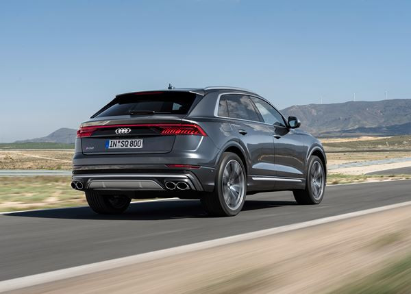 L'Audi SQ8 TDI embarque un diesel V8 biturbo de 435 chevaux