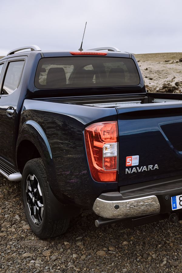Le pick-up Nissan Navara revisité profite de davantage de charge utile