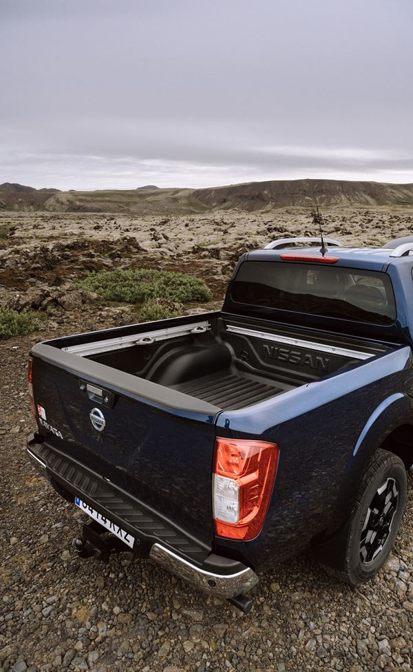 Le pick-up Nissan Navara revisité profite de davantage de charge utile