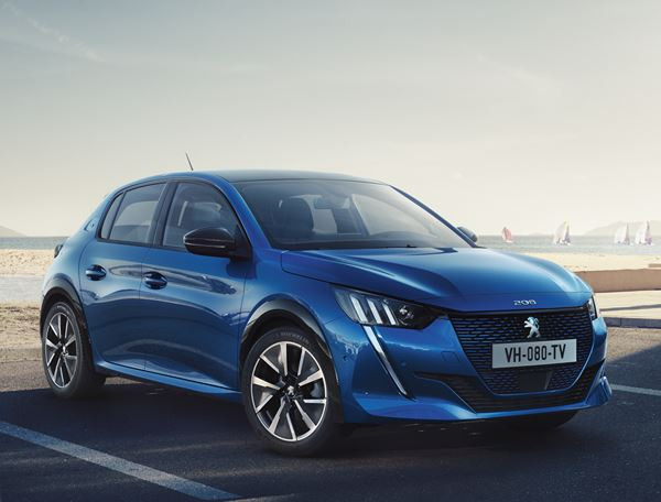 Peugeot e-208: une citadine électrique au style affuté
