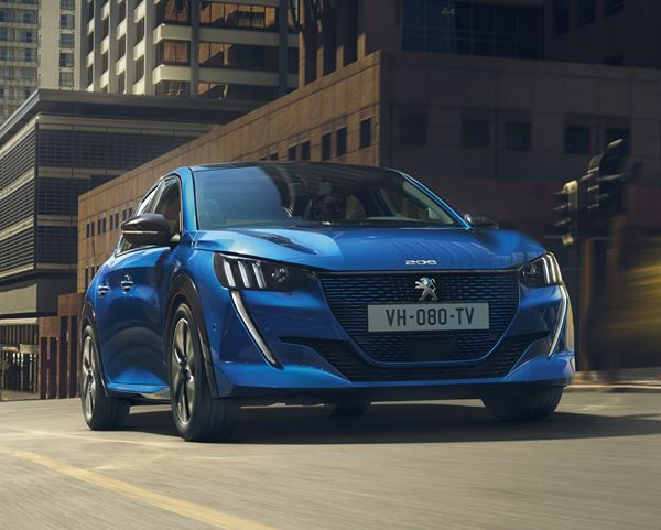 Peugeot e-208: une citadine électrique au style affuté