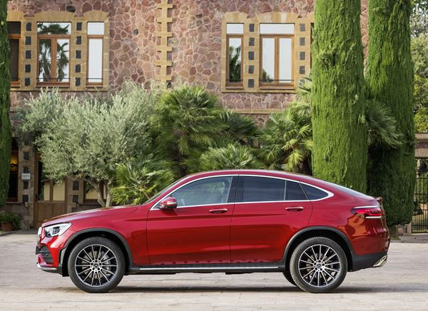 Mercedes GLC Coupé: la sportivité d’un coupé alliée à la fonctionnalité d’un SUV
