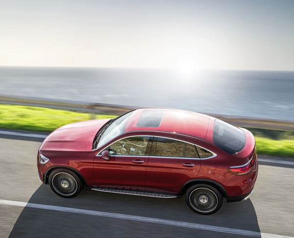 Mercedes GLC Coupé: la sportivité d’un coupé alliée à la fonctionnalité d’un SUV