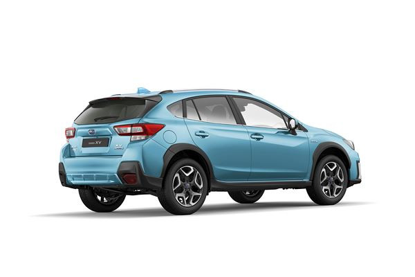 La Subaru XV e-Boxer hybride en approche