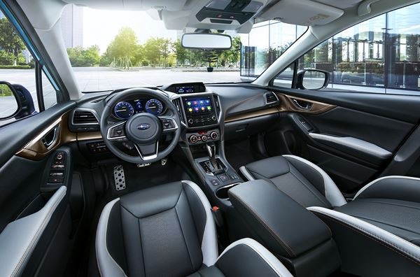 La Subaru XV e-Boxer hybride en approche