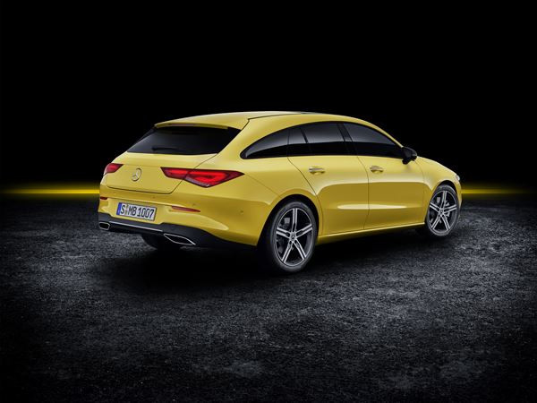 La Mercedes-Benz CLA Shooting Brake arbore une silhouette athlétique