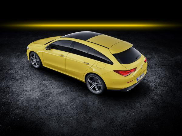 La Mercedes-Benz CLA Shooting Brake arbore une silhouette athlétique