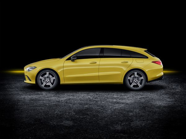 La Mercedes-Benz CLA Shooting Brake arbore une silhouette athlétique