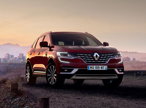 Le grand SUV Renault Koleos bénéficie d’un design extérieur plus affirmé