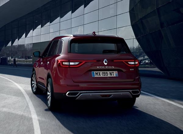 Le grand SUV Renault Koleos bénéficie d’un design extérieur plus affirmé