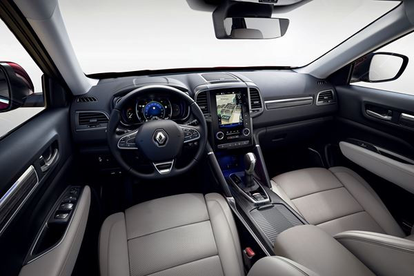 Le grand SUV Renault Koleos bénéficie d’un design extérieur plus affirmé