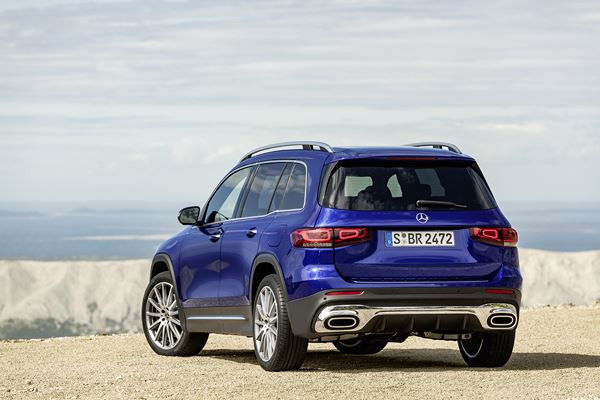 Le SUV de taille moyenne Mercedes GLB peut accueillir sept personnes
