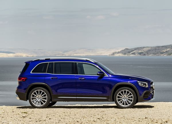 Le SUV de taille moyenne Mercedes GLB peut accueillir sept personnes