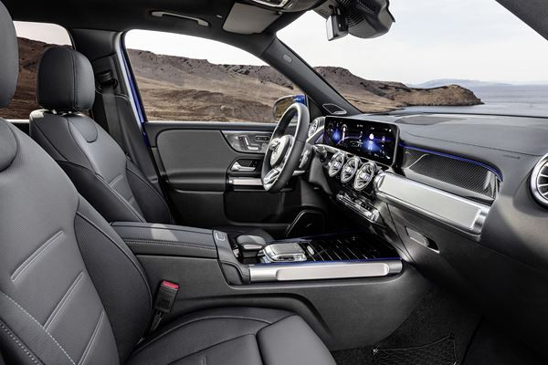 Le SUV de taille moyenne Mercedes GLB peut accueillir sept personnes