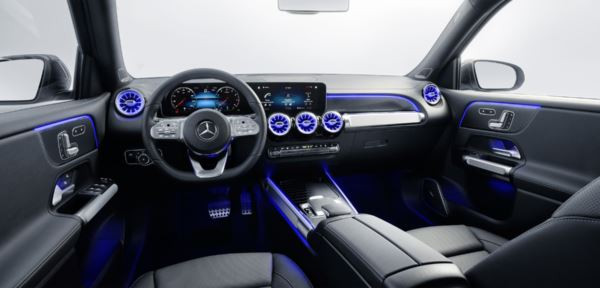 Le SUV de taille moyenne Mercedes GLB peut accueillir sept personnes