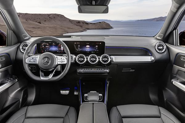 Le SUV de taille moyenne Mercedes GLB peut accueillir sept personnes