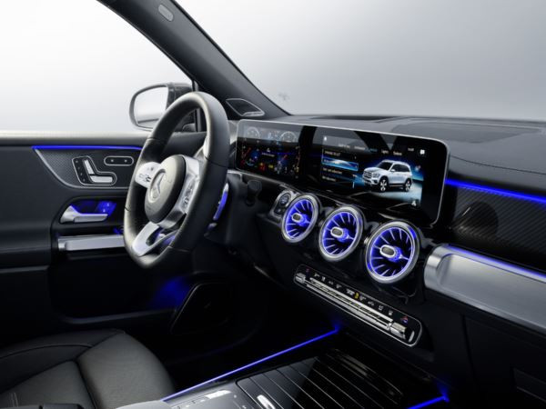 Le SUV de taille moyenne Mercedes GLB peut accueillir sept personnes