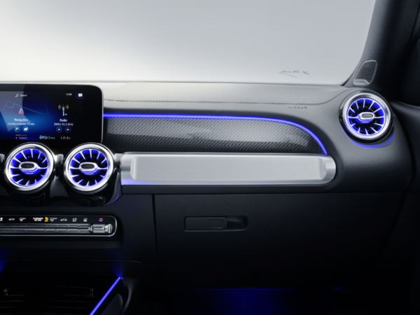 Le SUV de taille moyenne Mercedes GLB peut accueillir sept personnes