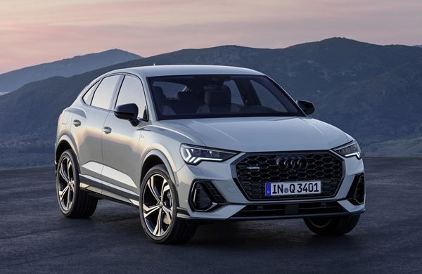 Le SUV coupé Audi Q3 Sportback se singularise par une ligne de toit plongeante