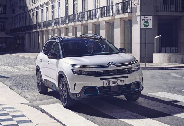Le SUV Citroën C5 Aircross Hybrid peut parcourir 50 km en mode électrique