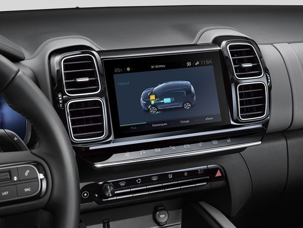 Le SUV Citroën C5 Aircross Hybrid peut parcourir 50 km en mode électrique