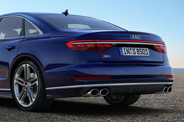 L'Audi S8 embarque un moteur 4.0 TFSI V8 biturbo de 571 ch