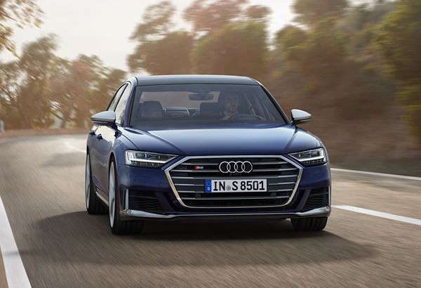 L'Audi S8 embarque un moteur 4.0 TFSI V8 biturbo de 571 ch