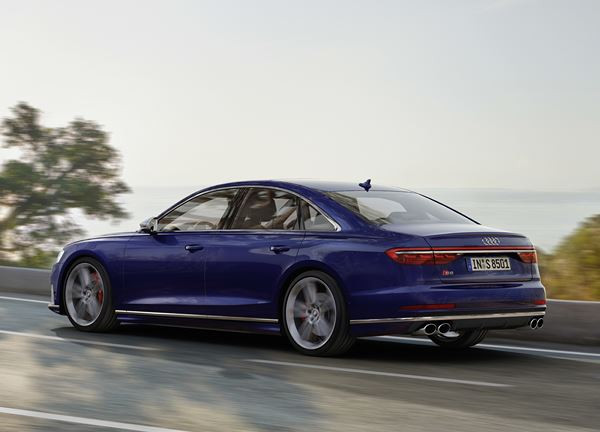 L'Audi S8 embarque un moteur 4.0 TFSI V8 biturbo de 571 ch