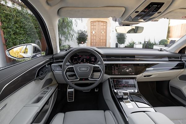 L'Audi S8 embarque un moteur 4.0 TFSI V8 biturbo de 571 ch