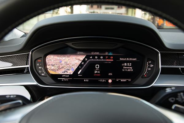 L'Audi S8 embarque un moteur 4.0 TFSI V8 biturbo de 571 ch