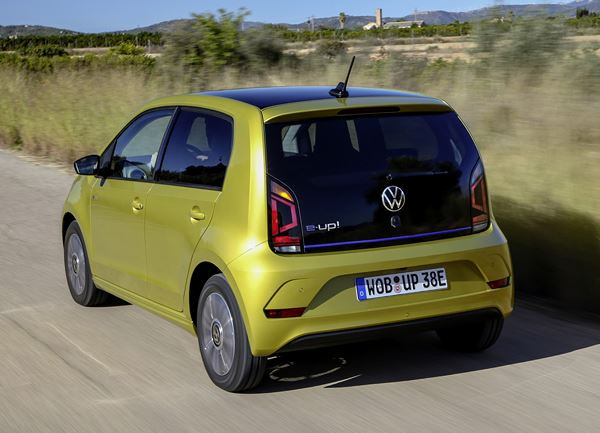 La Volkswagen e-up! électrique revendique une autonomie de 260 km