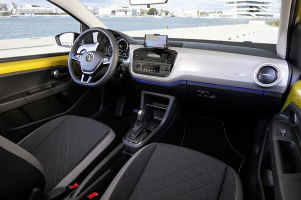 La Volkswagen e-up! électrique revendique une autonomie de 260 km