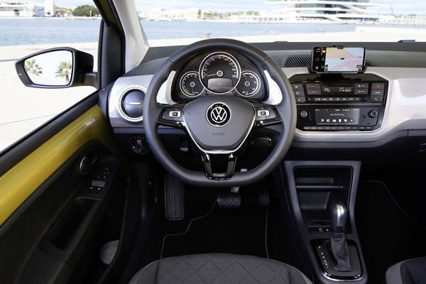 La Volkswagen e-up! électrique revendique une autonomie de 260 km