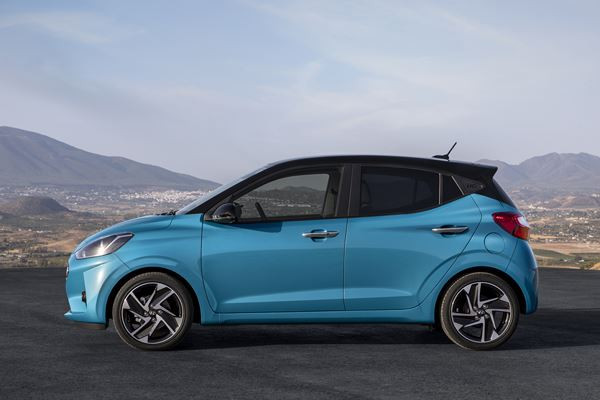 La Hyundai i10 affiche une allure plus dynamique