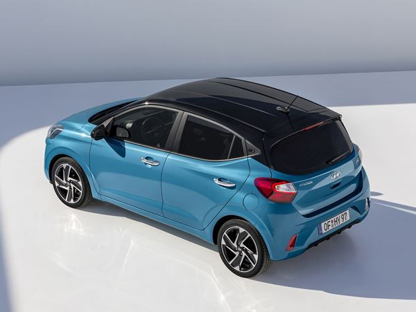 La Hyundai i10 affiche une allure plus dynamique