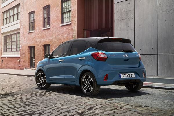 La Hyundai i10 affiche une allure plus dynamique
