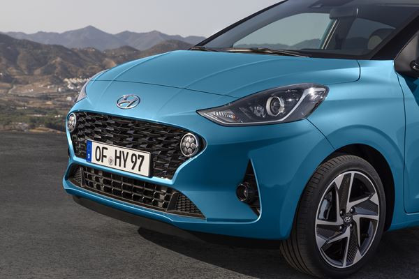 La Hyundai i10 affiche une allure plus dynamique