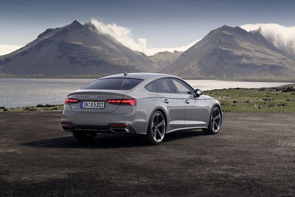 L’Audi A5 Sportback présente un look sportif plus marqué