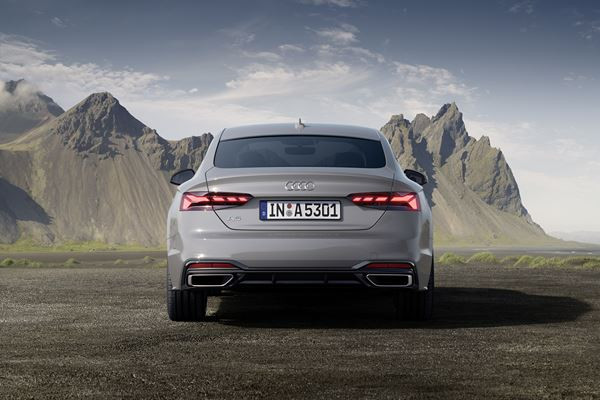 L’Audi A5 Sportback présente un look sportif plus marqué